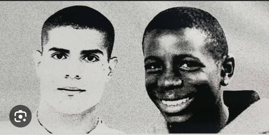 Photo de Zyed et Bouna, morts électrocutés le 27 octobre 2005 en tentant d'échapper à un contrôle de police