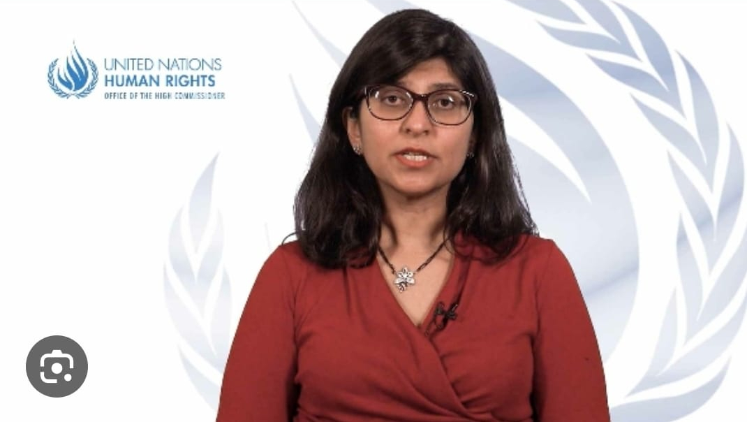 Photo de Ravina Shamdasani, porte-parole du Haut-Commissariat des Nations-Unies aux droits de l’Homme