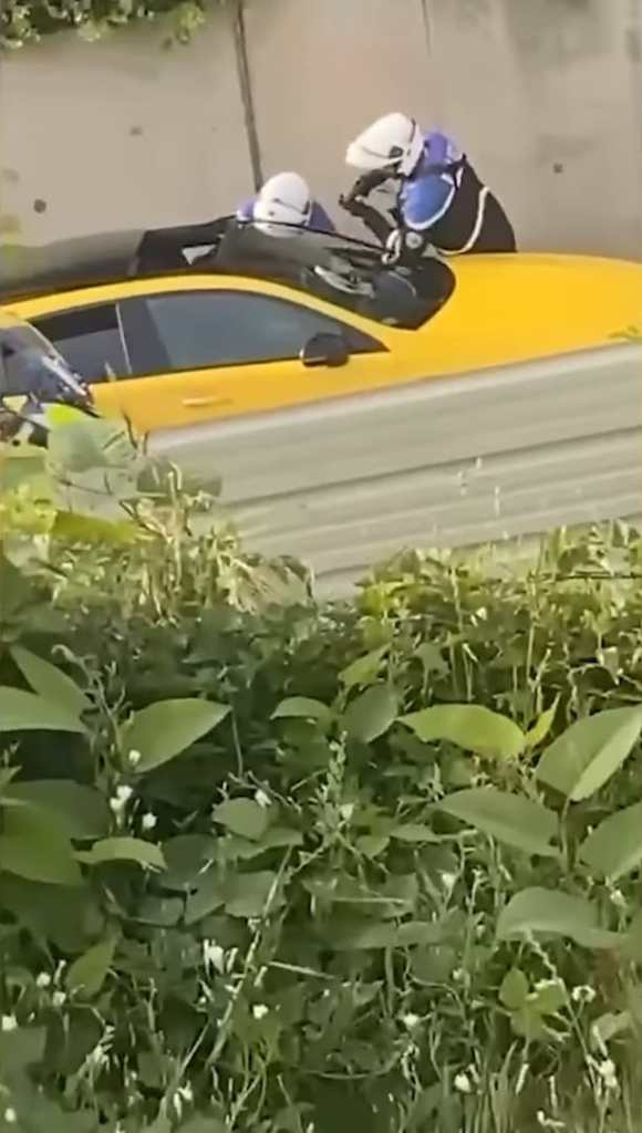 Capture d'écran de la scène du meutre de Naël. 